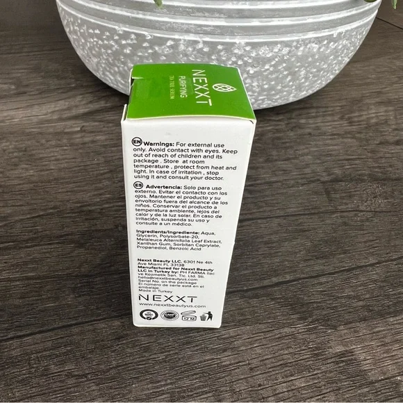 Nexxt Purifying Tea Tree Serum 10ml / 0.33 oz. FACTORY SEALED NEW IN BOX! - Picture 5 of 8